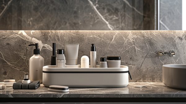 La toilette à portée de main : optez pour une trousse de toilette moderne et pratique pour votre voyage