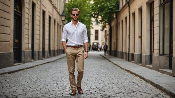 Pantalon lin homme : élégance et confort pour toutes occasions